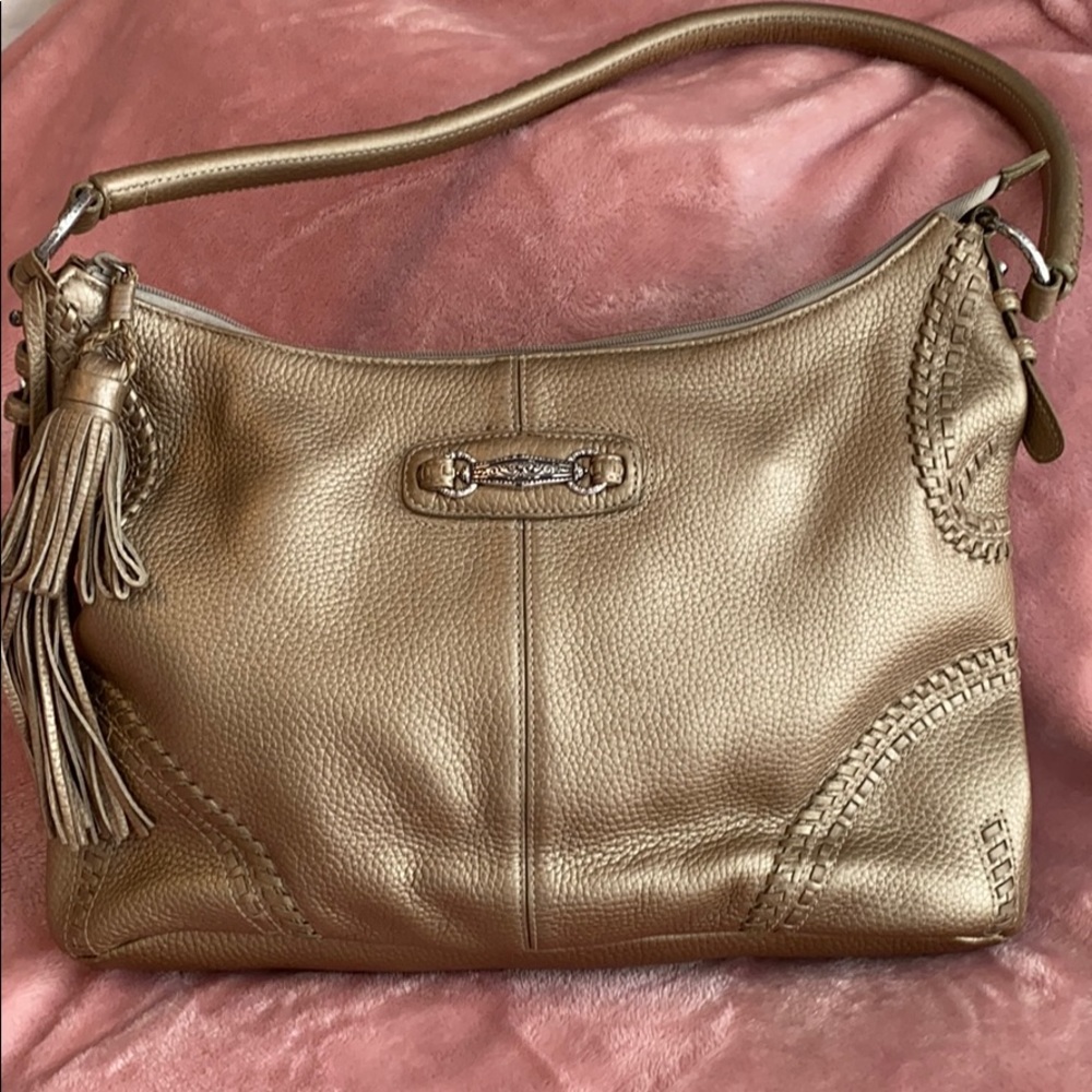 Brighton leather shoulder bag